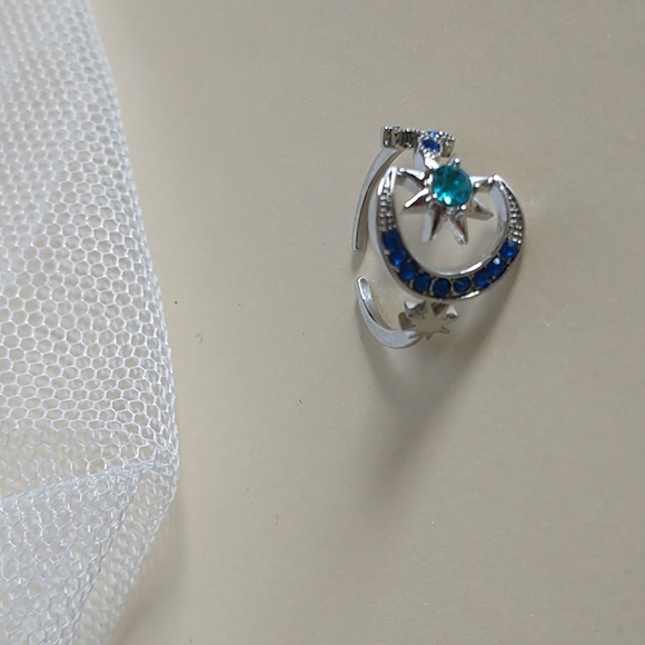 Celestial Blue/Silver Ring! - Picture 10 of 11